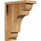 Ekena Millwork New Brighton Rough Sawn Corbel w/Backplate, Western Red Cedar, 6"W x 12"D x 16"H COR06X12X16NEB01RWR - alternate 1